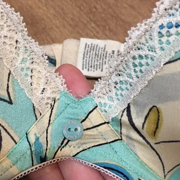 Calvin Klein lightly padded bra 34C& new tie up underwear M - Picture 5 of 9